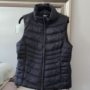 North Face black vest